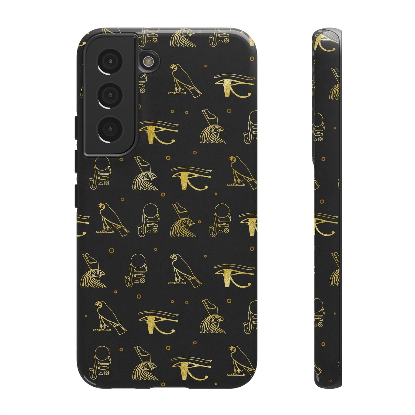 Black Gold Egyptian Samsung Tough Cases | African Samsung Case | Afrocentric Samsung Case | Egyptian Samsung Case