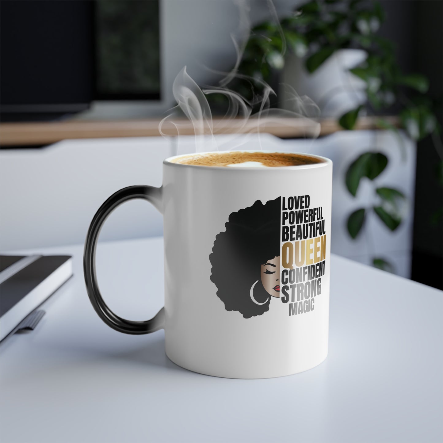 Beautiful Queen Color Morphing Mug, 11oz ( Personalize It! )