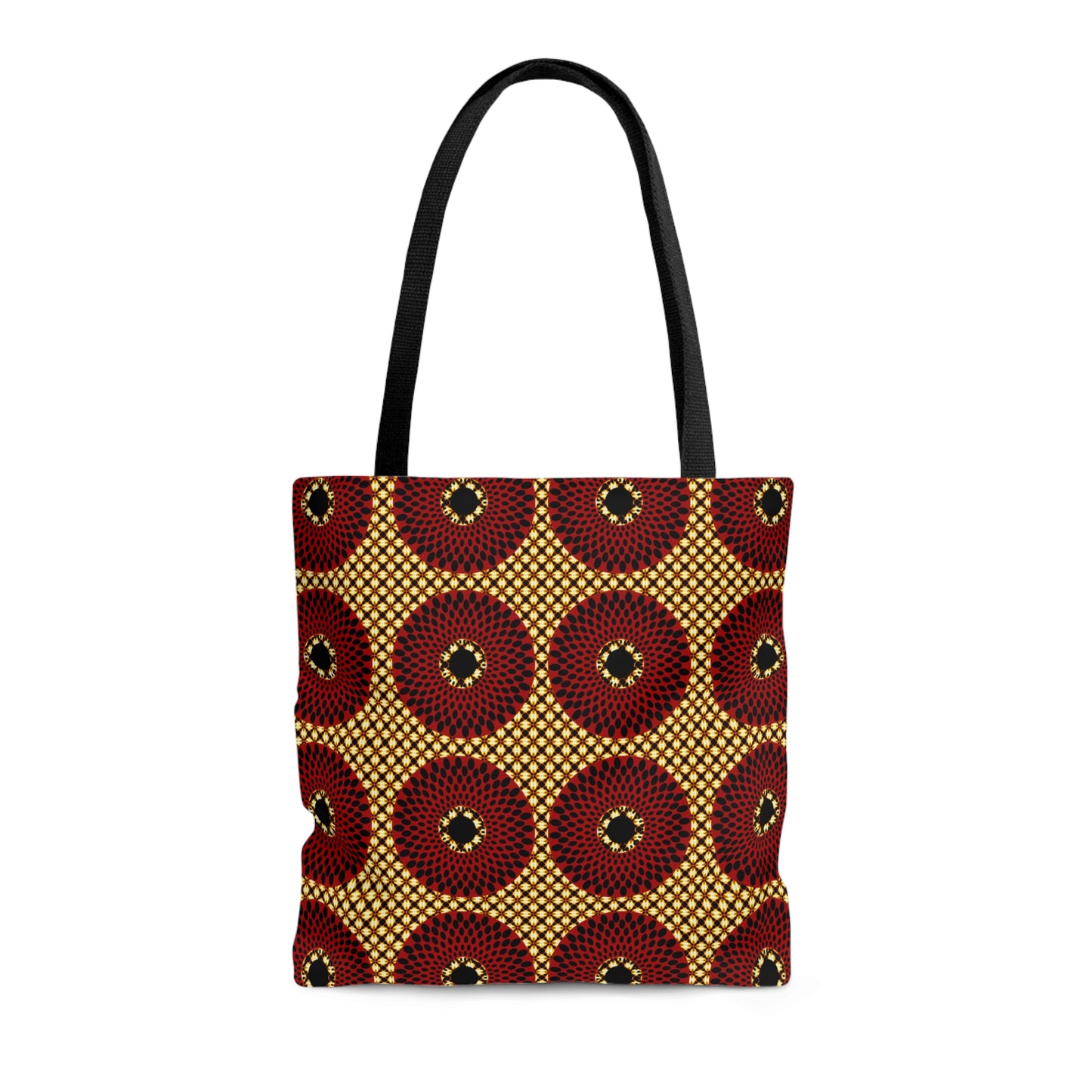 Ankara Circles Tote Bag