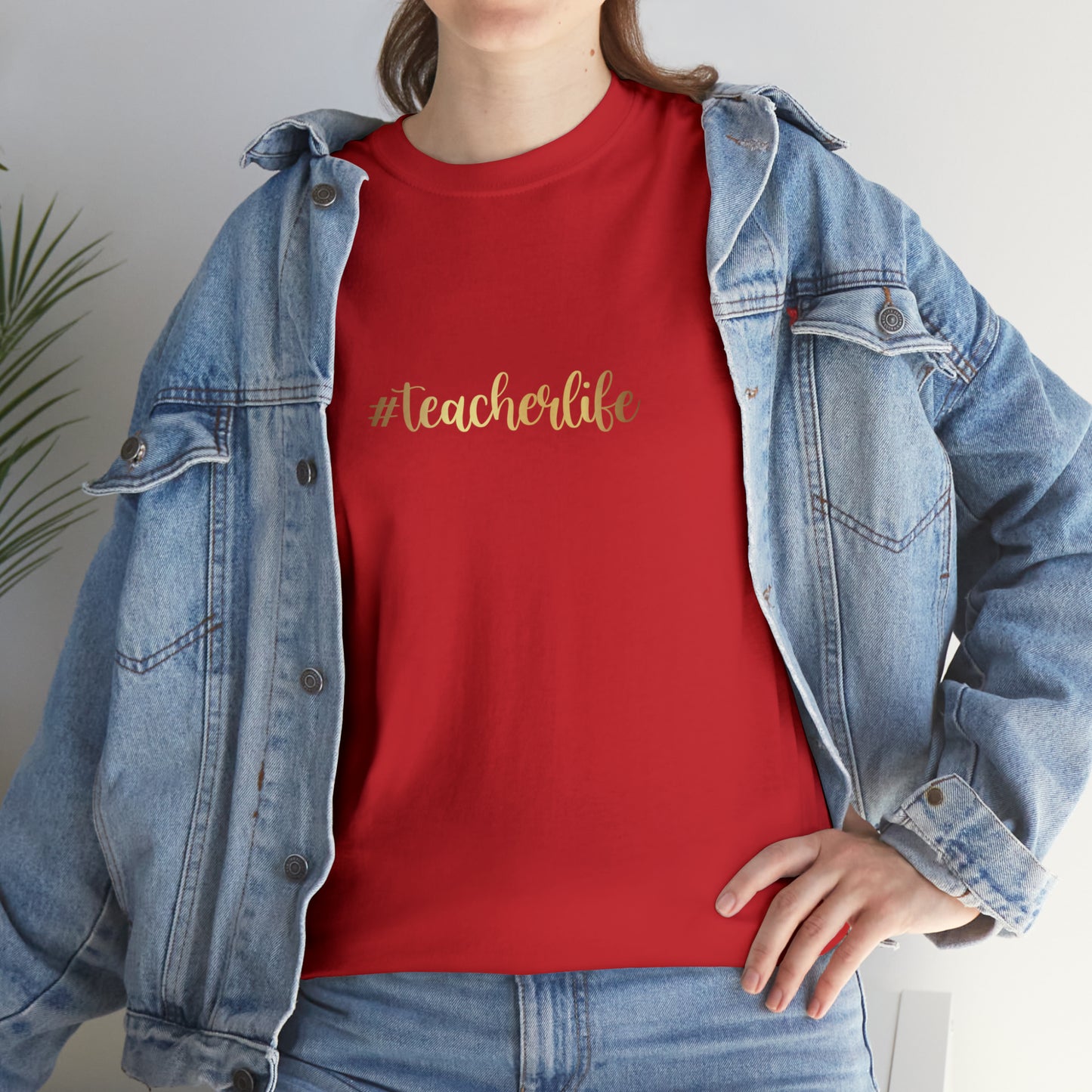 Teacher Life Unisex Heavy Cotton Tee