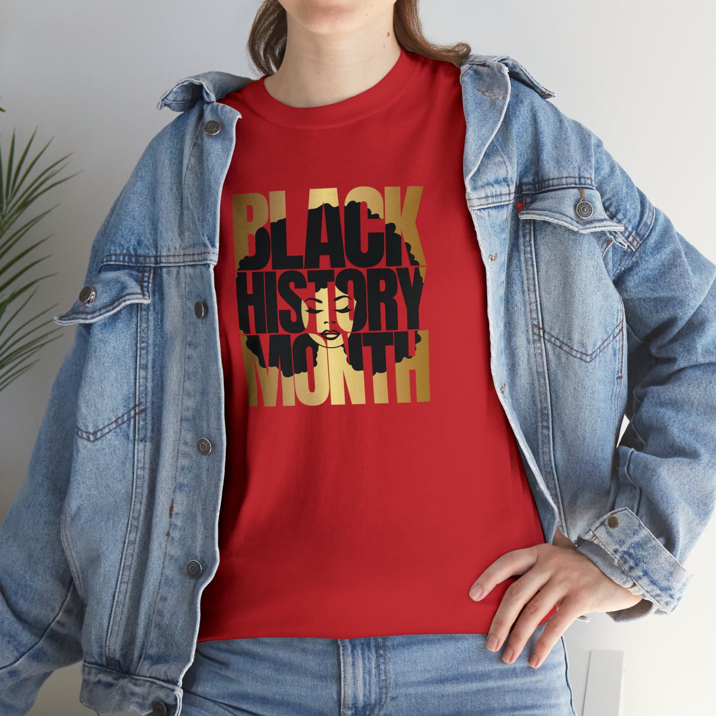 Black History Month Cotton Tee