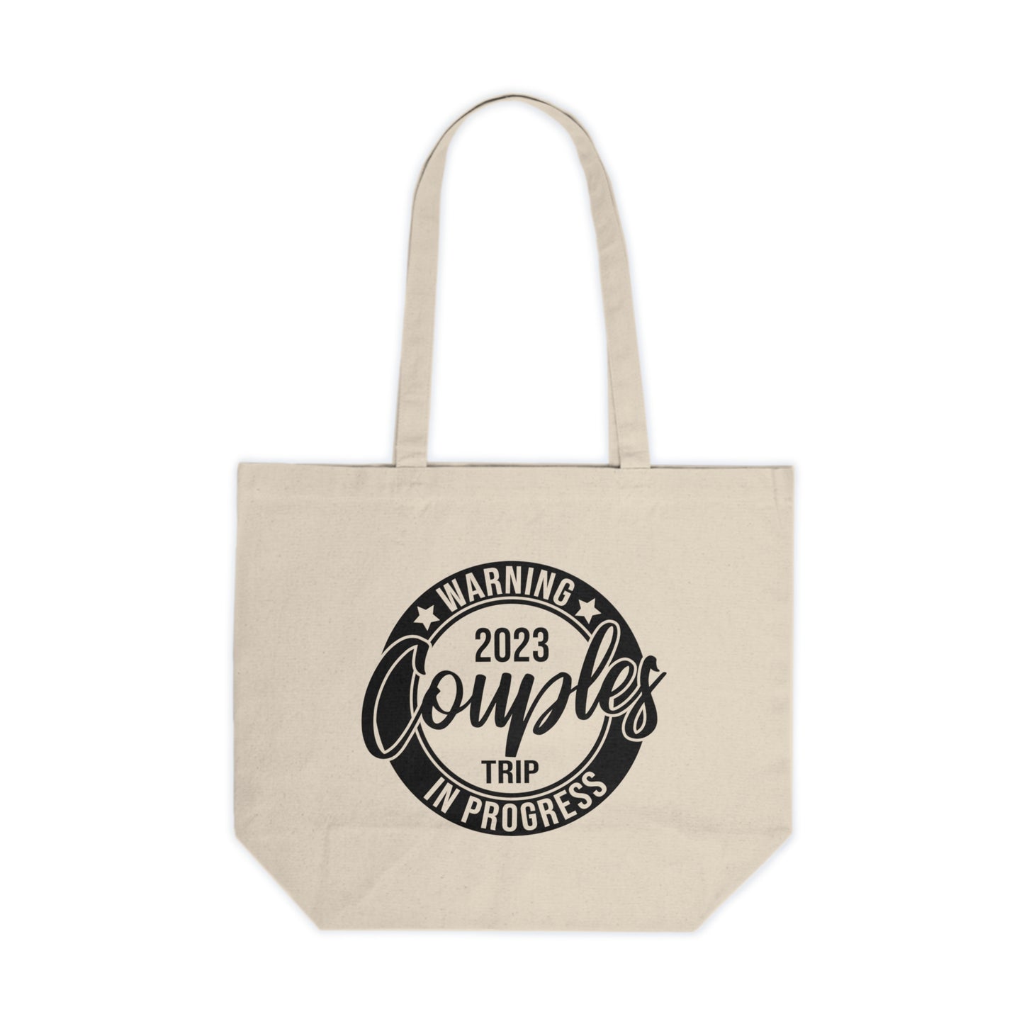 Couples Trip Canvas Tote