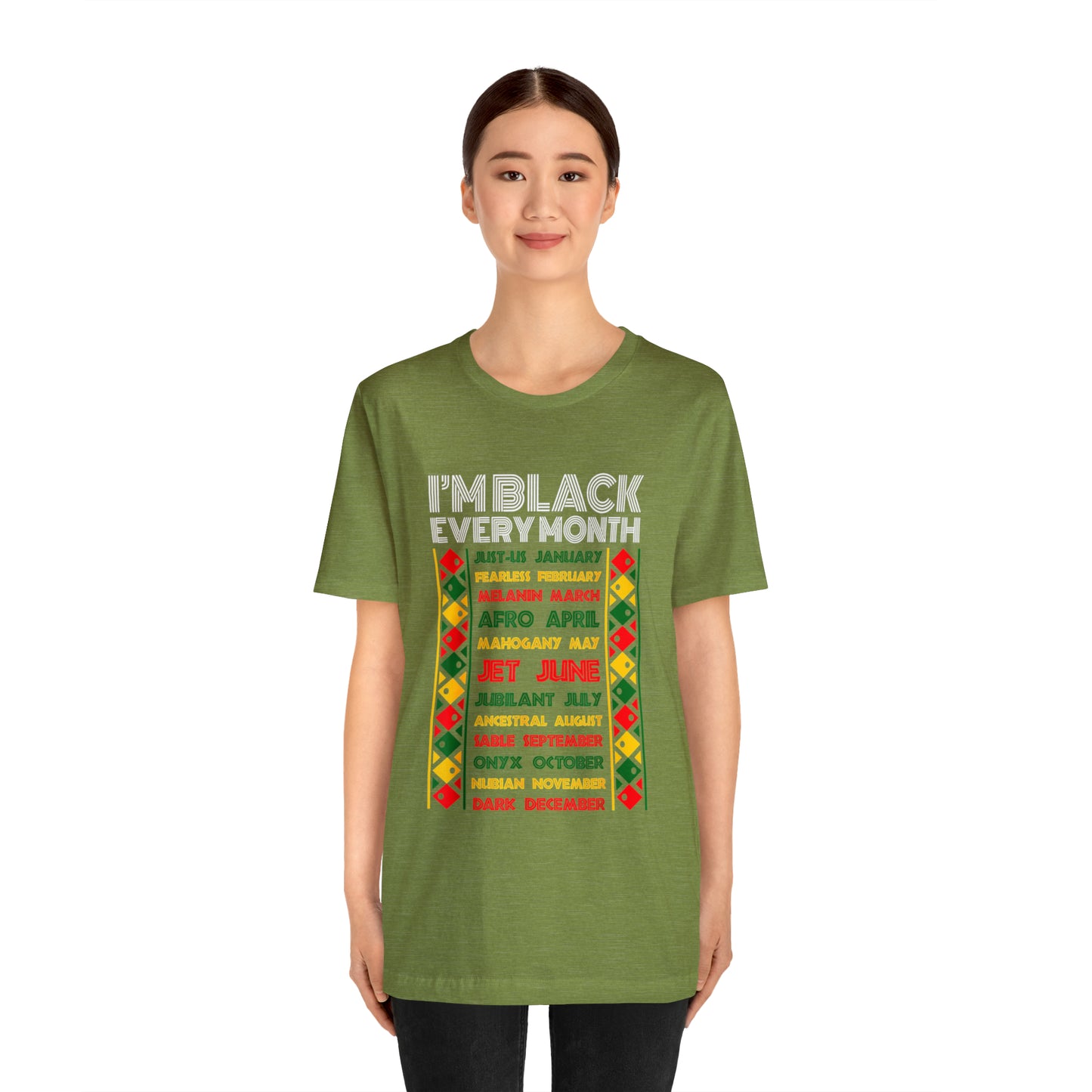 IM BLACK 365  Short Sleeve Tee
