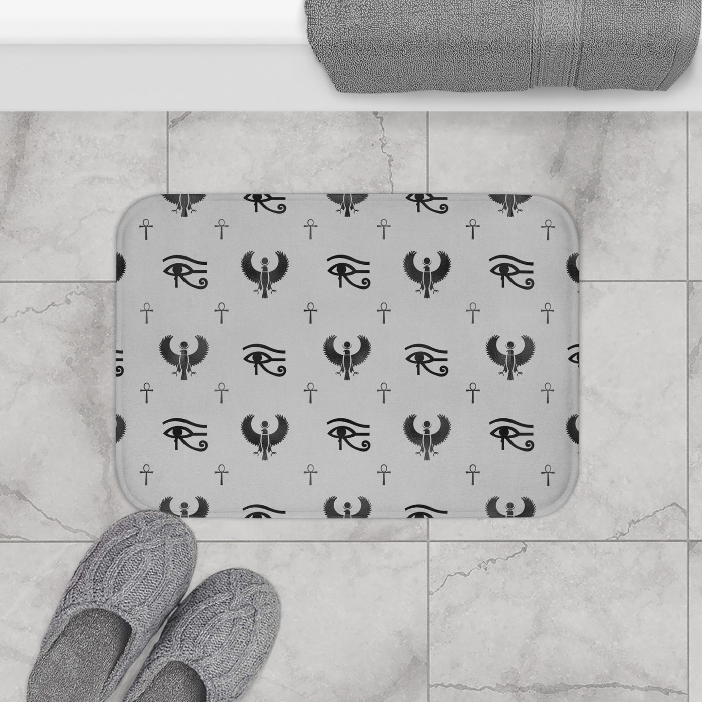 Grey Egyptian Bath Mat