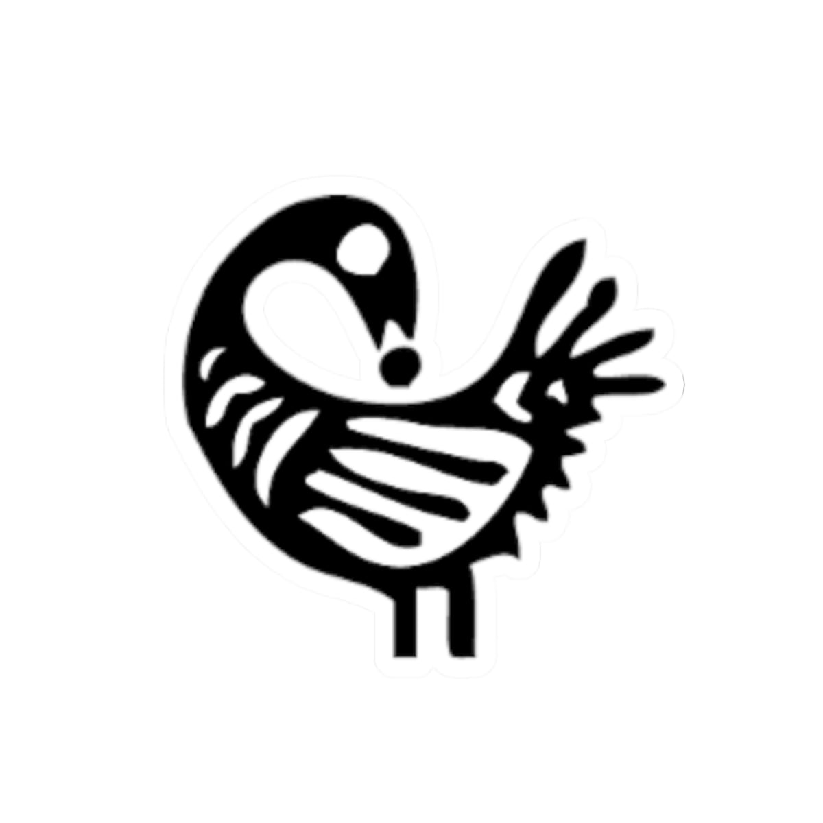 Artistic Sankofa Stickers