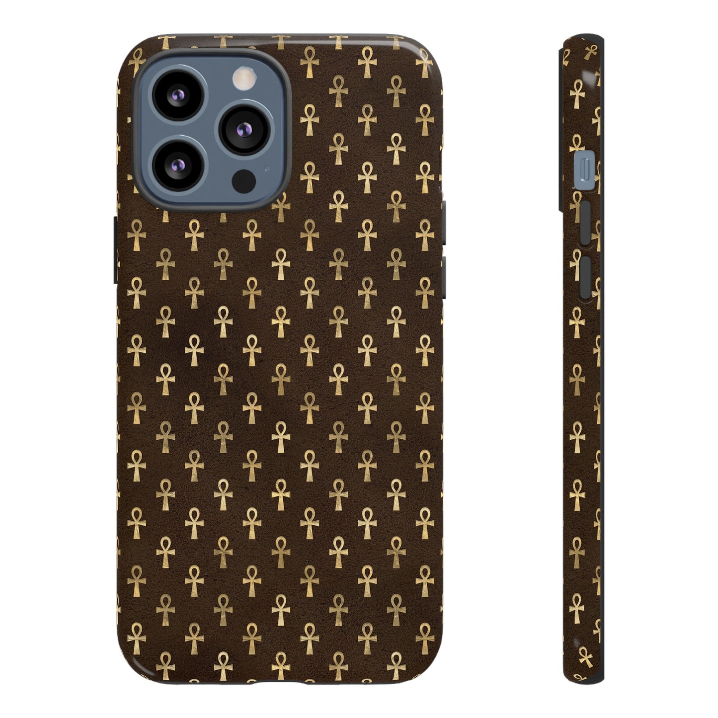 Brown Ankh iPhone Tough Cases | Egyptian iPhone Case | Ankh iPhone Case