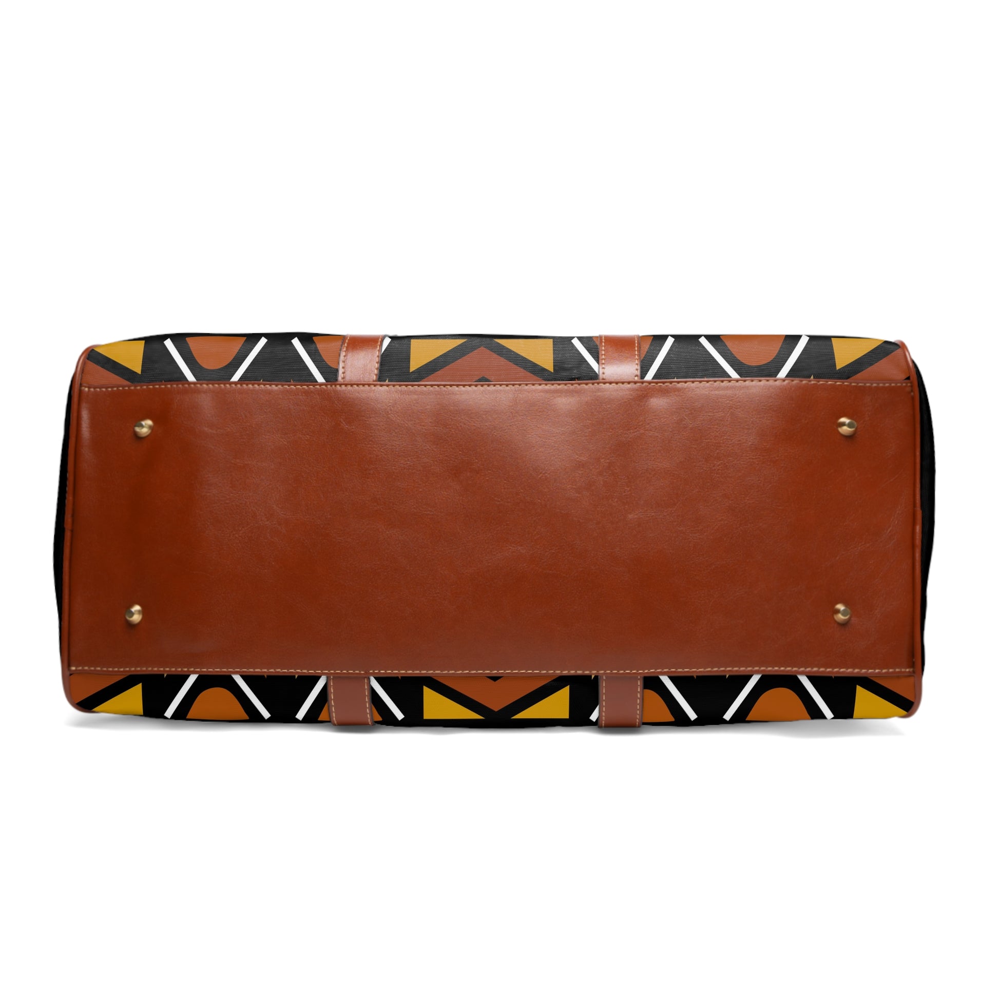 Mudcloth Inspired Waterproof Travel Bag