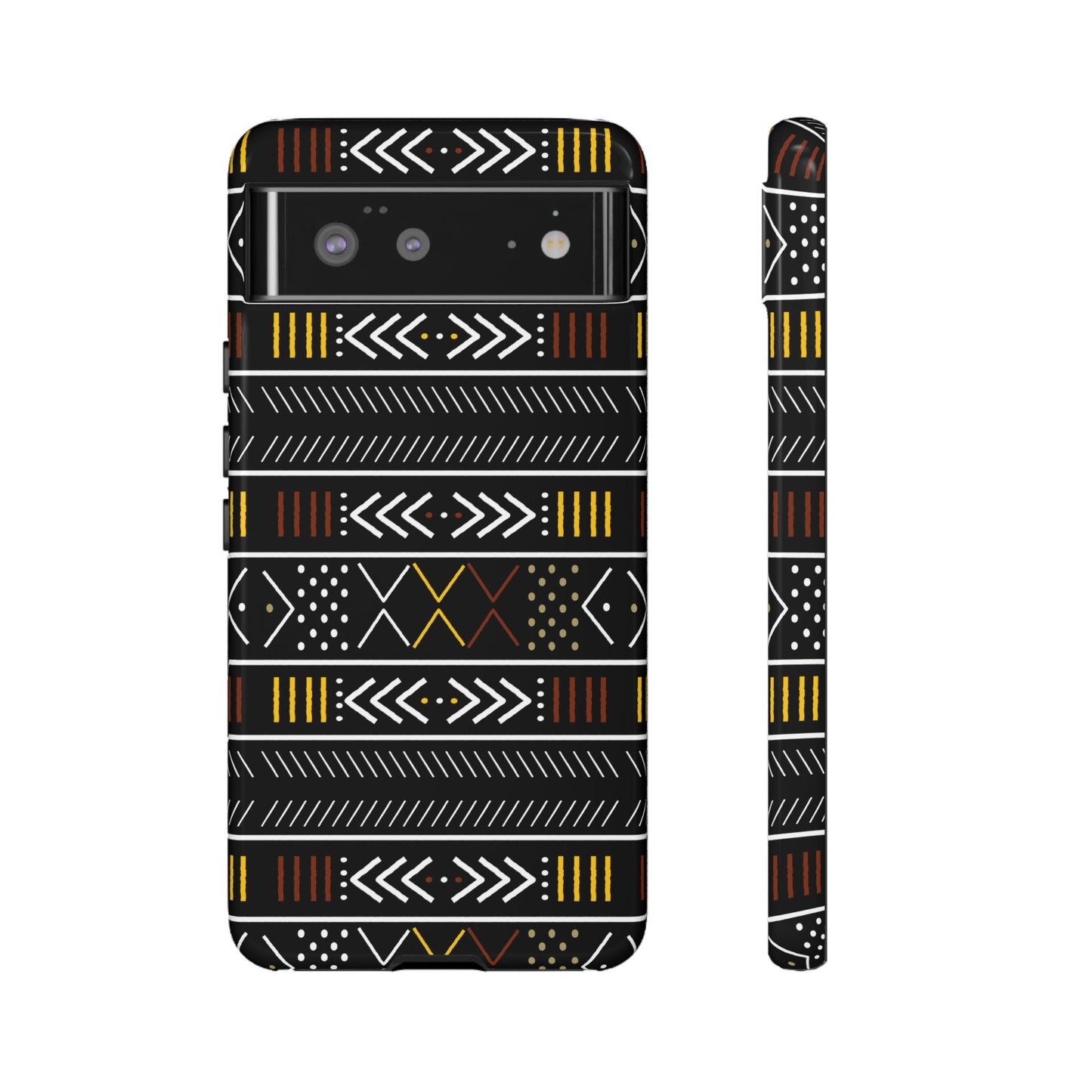 Mudcloth Google Pixel Tough Cases | African Google Pixel Case | Afrocentric Google Pixel Case