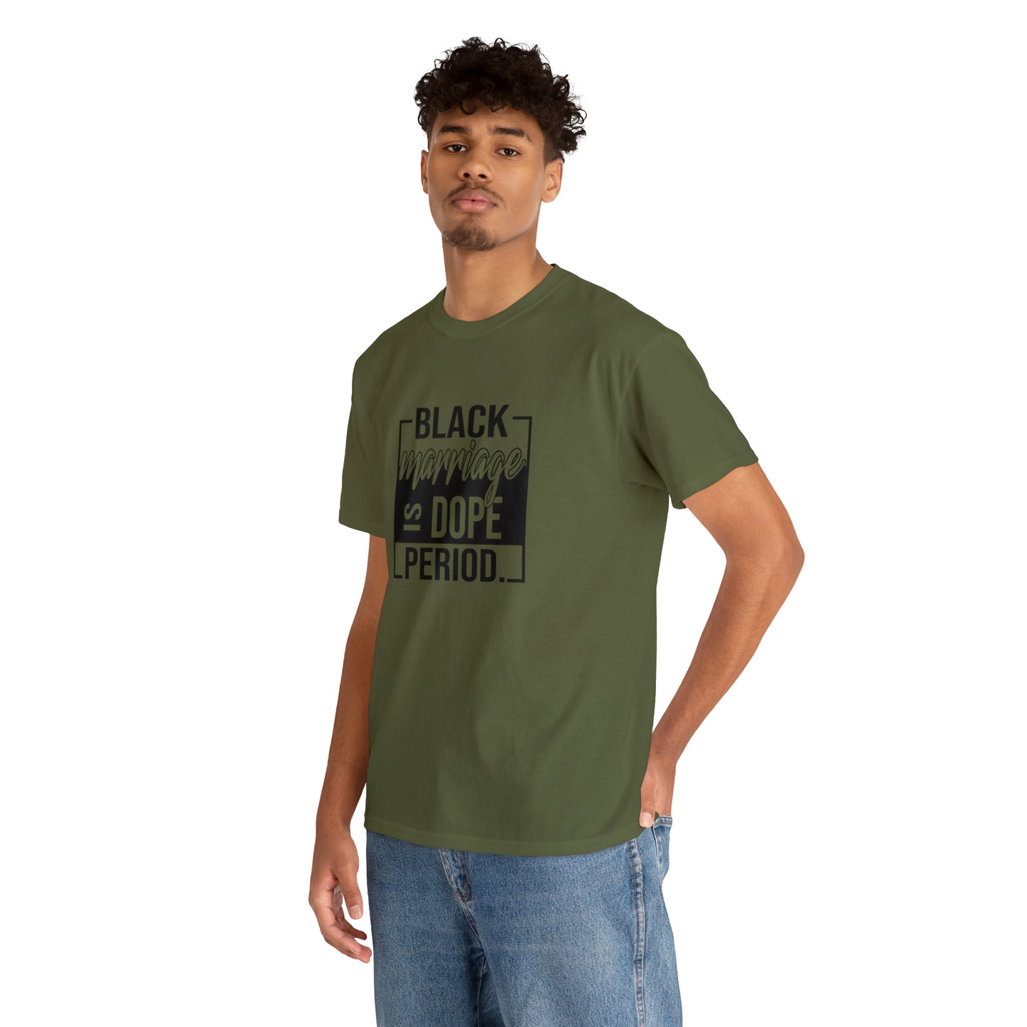 Black Marriage is Dope Cotton Tee