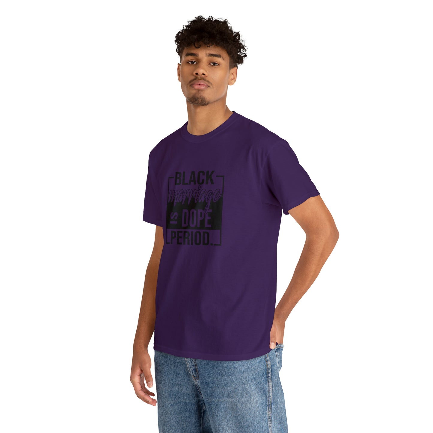 Black Marriage is Dope Cotton Tee