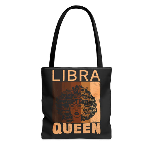 Educated Libra Queen Tote Bag