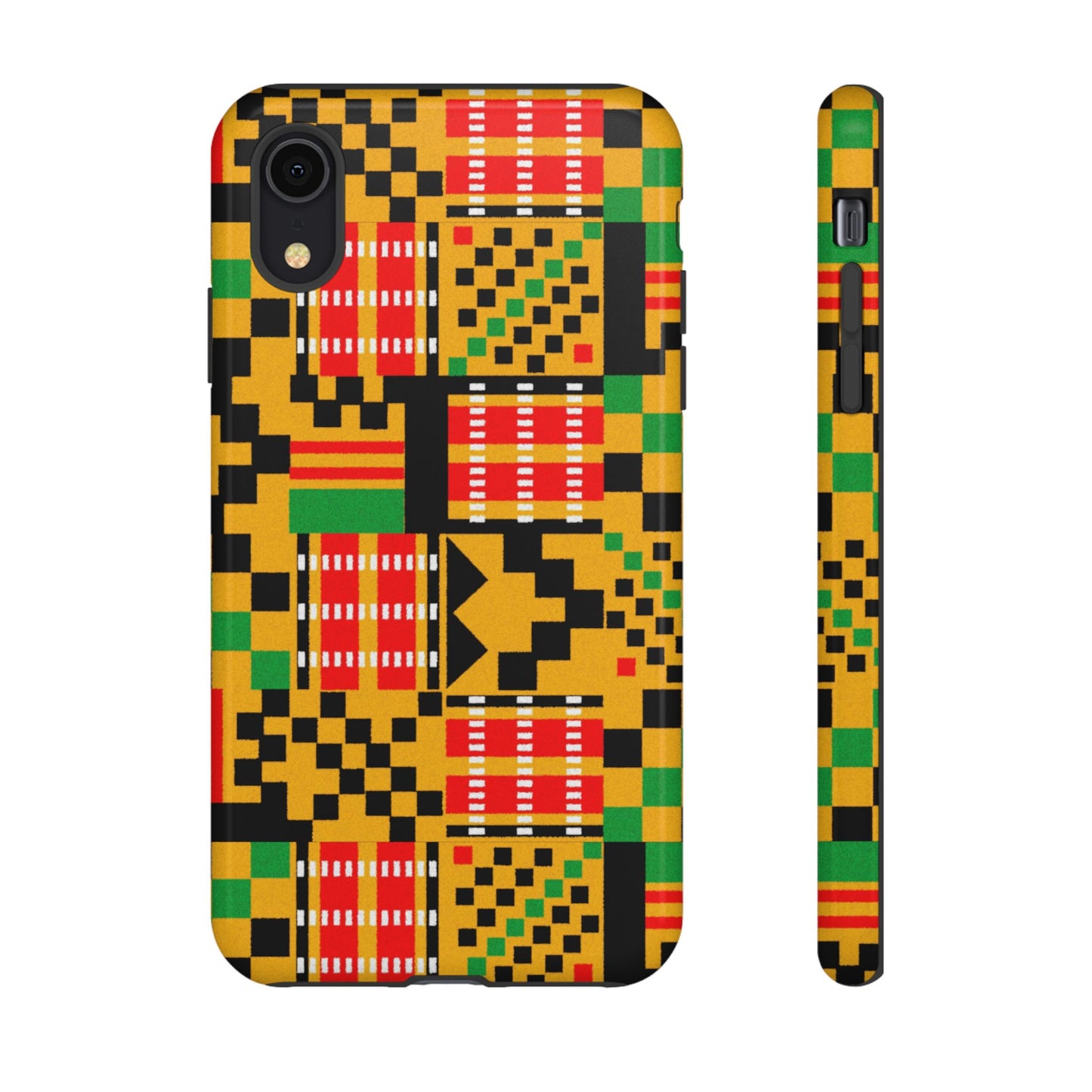 iPhone Kente Tough Cases | Ankara iPhone Case | Afrocentric iPhone Case