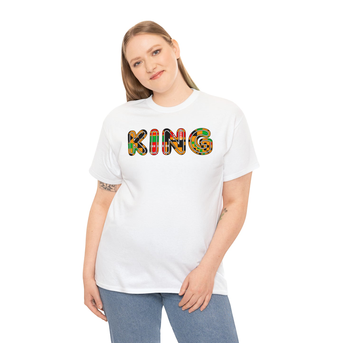 Kente King Cotton Tee
