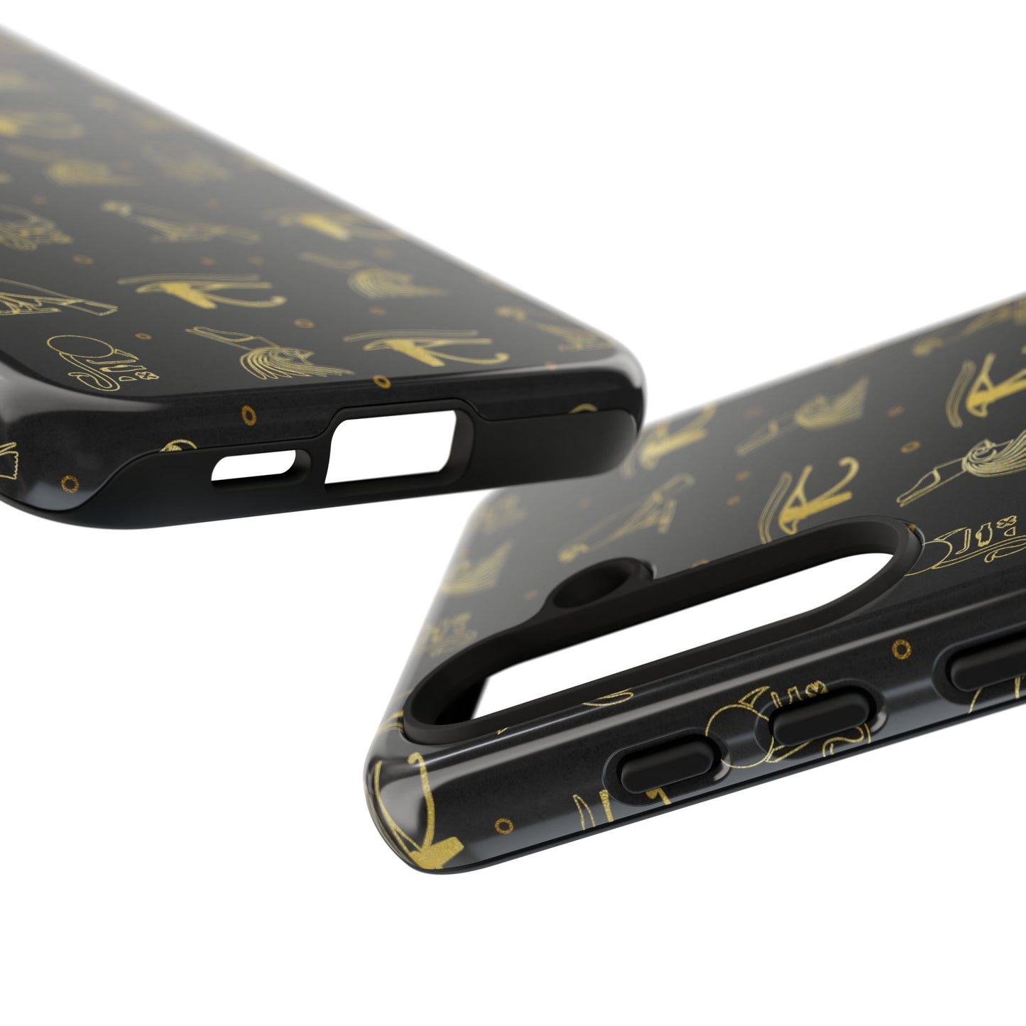 Black Gold Egyptian Samsung Tough Cases | African Samsung Case | Afrocentric Samsung Case | Egyptian Samsung Case