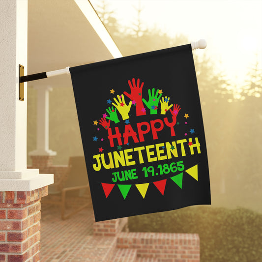 Juneteenth Garden & House Banner | Juneteenth Flag | Juneteenth Celebration
