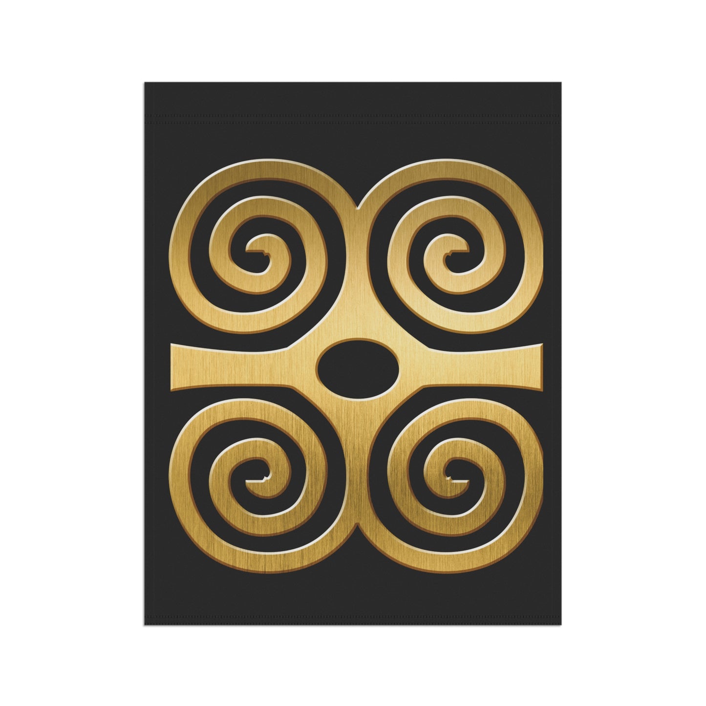 Dwennimmen Home Flag | House Banner | Black Gifts | Yard Gifts | Yard Flag | Adinkra Banner