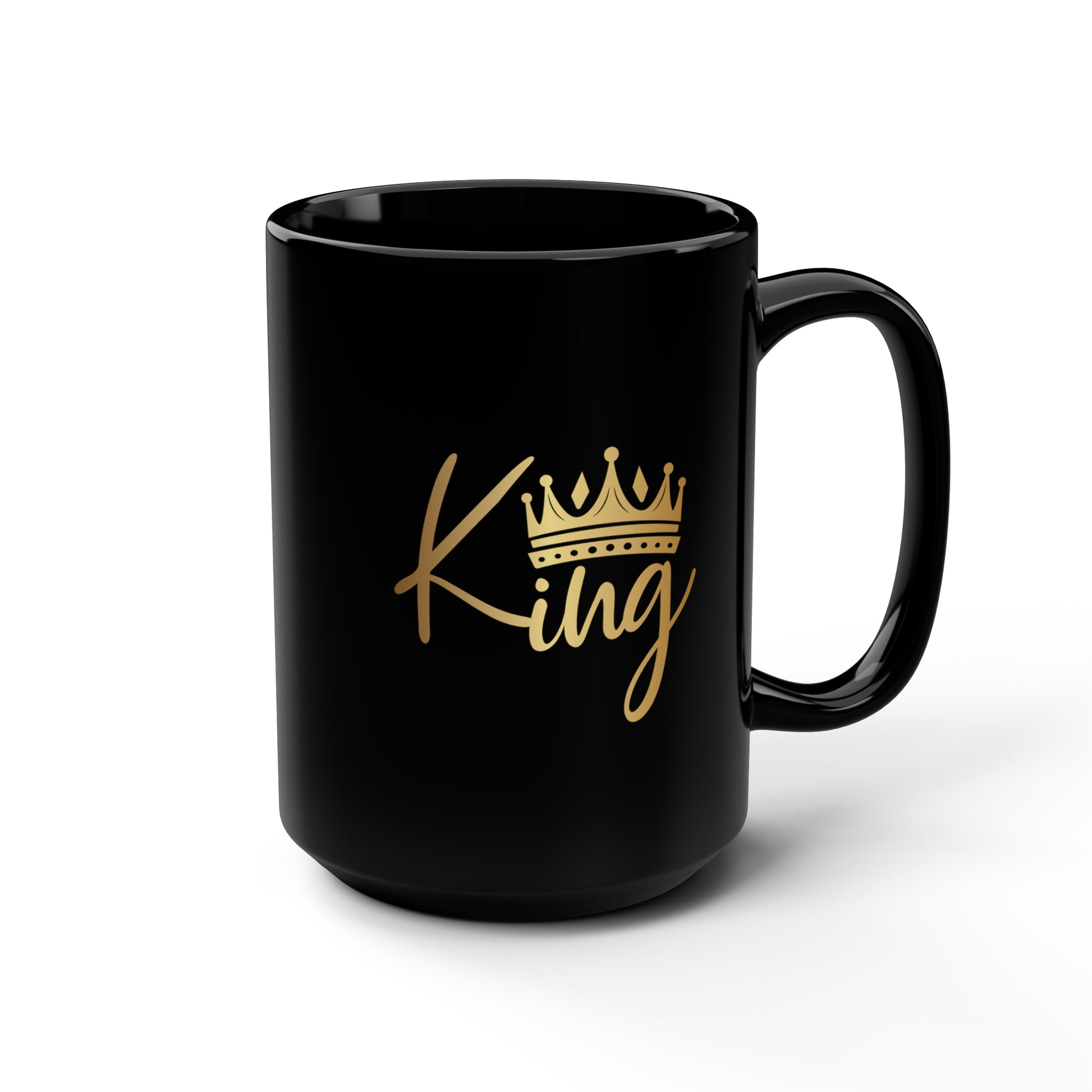 Black King Mug, 15oz