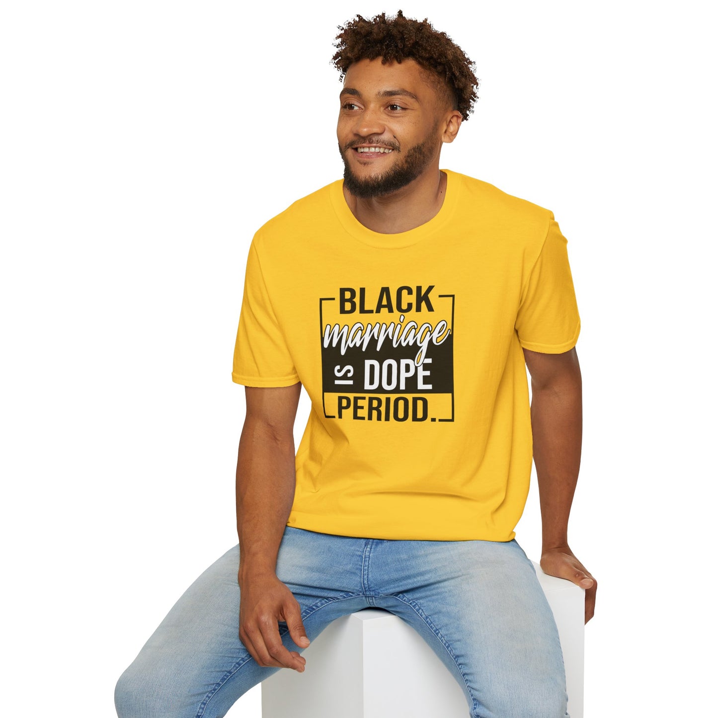 Black Marriage is Dope Unisex Soft T-Shirt