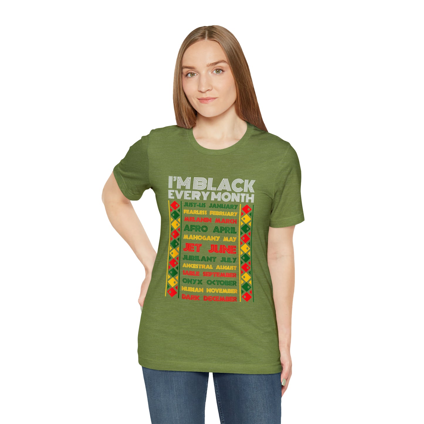 IM BLACK 365  Short Sleeve Tee
