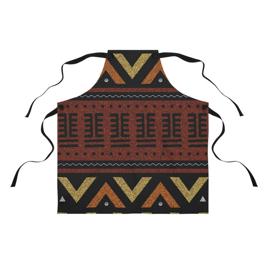 Mudcloth Inspired Apron 3