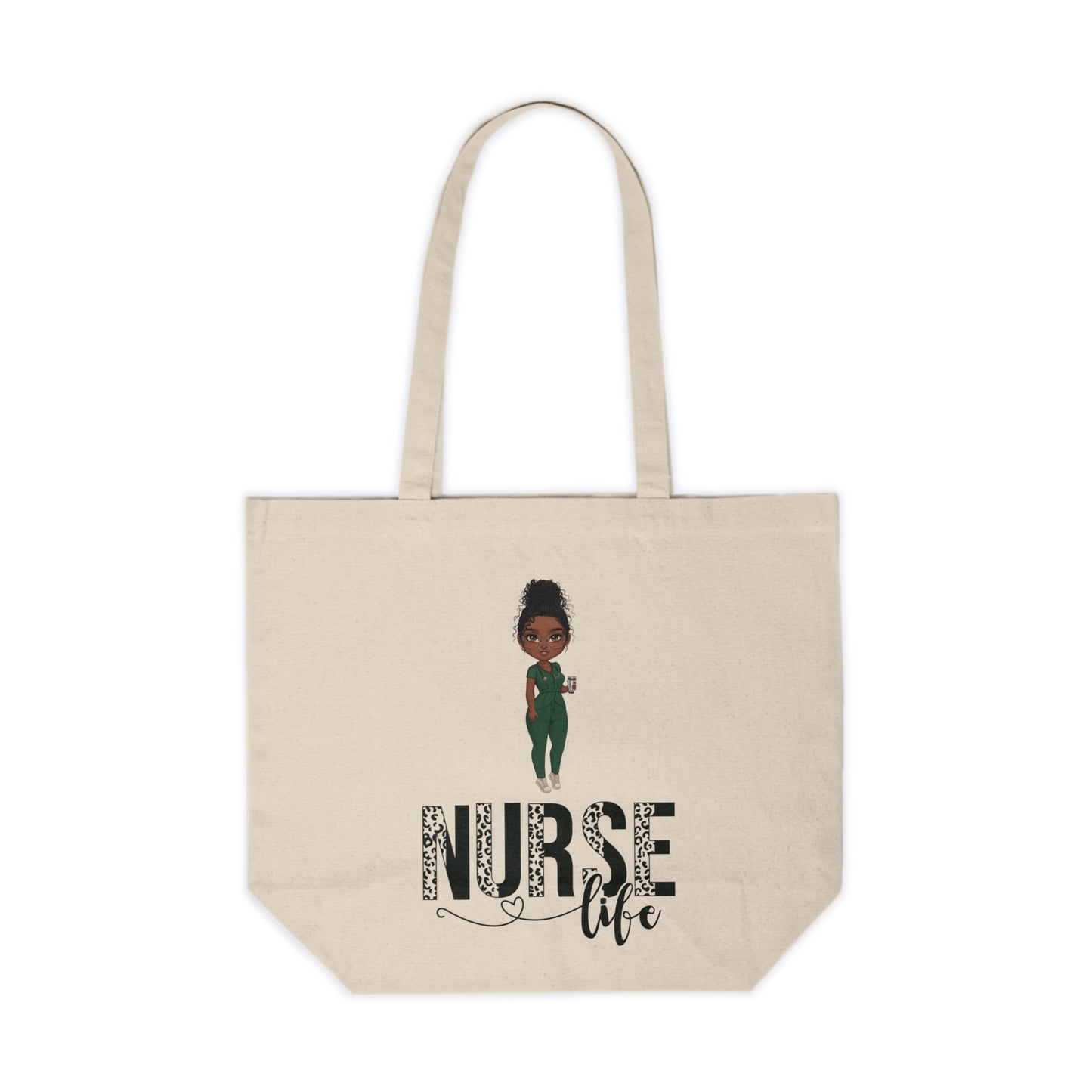 Nurse Life Canvas Tote