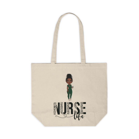 Nurse Life Canvas Tote