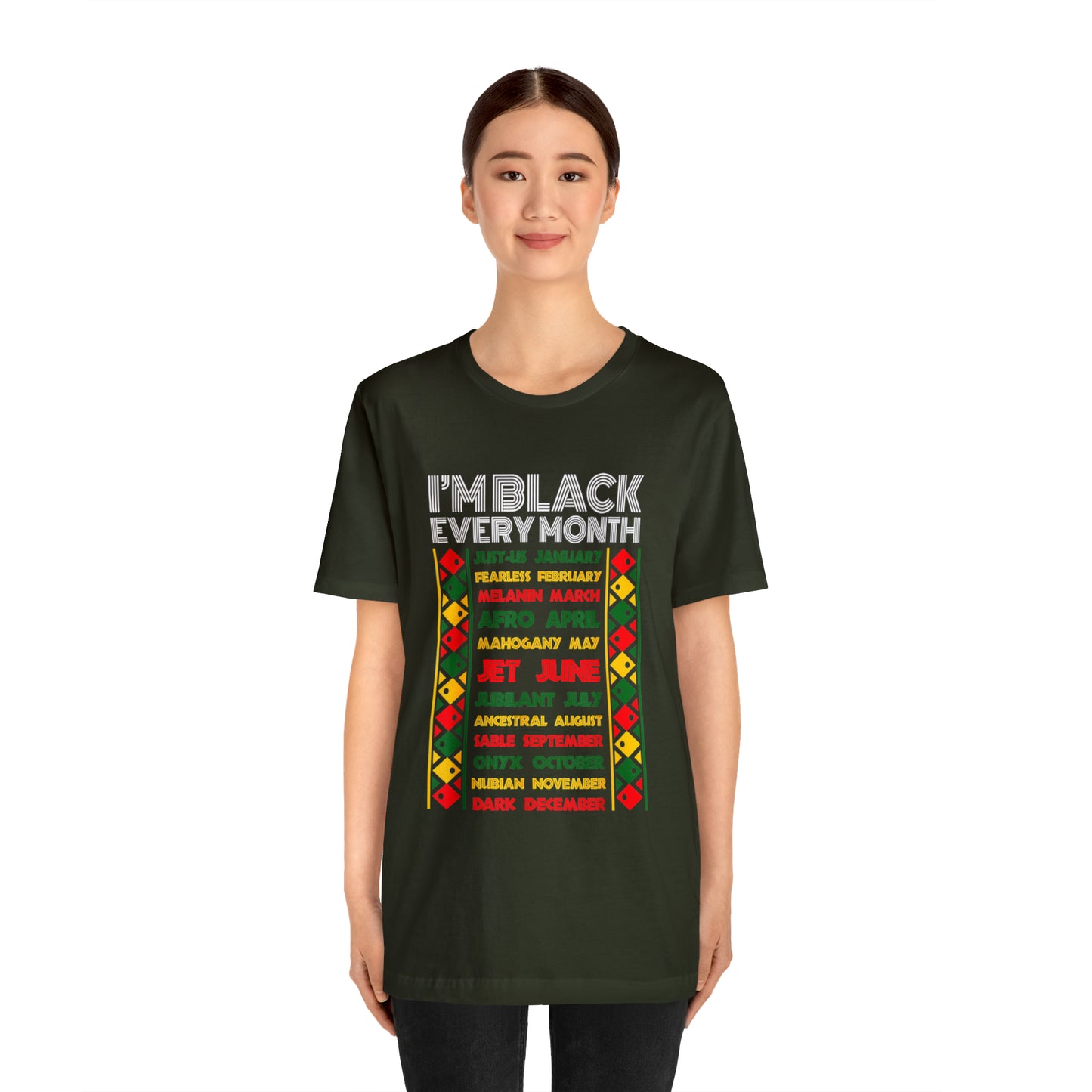 IM BLACK 365  Short Sleeve Tee