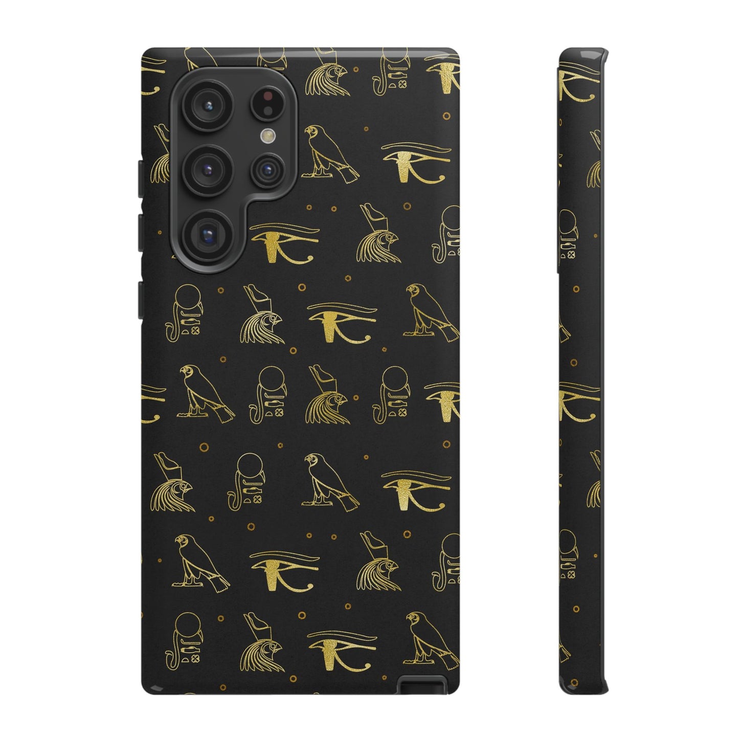 Black Gold Egyptian Samsung Tough Cases | African Samsung Case | Afrocentric Samsung Case | Egyptian Samsung Case