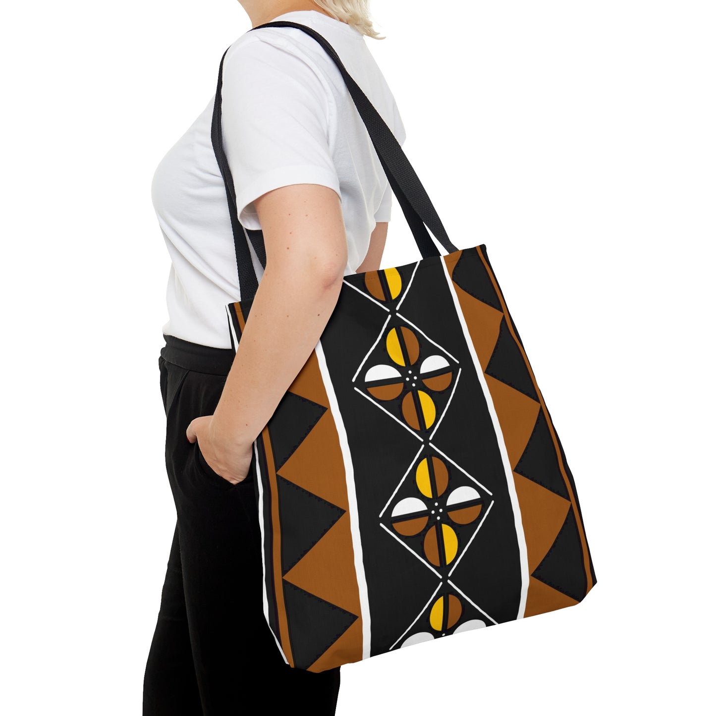 Mudcloth Inspired VI Tote Bag