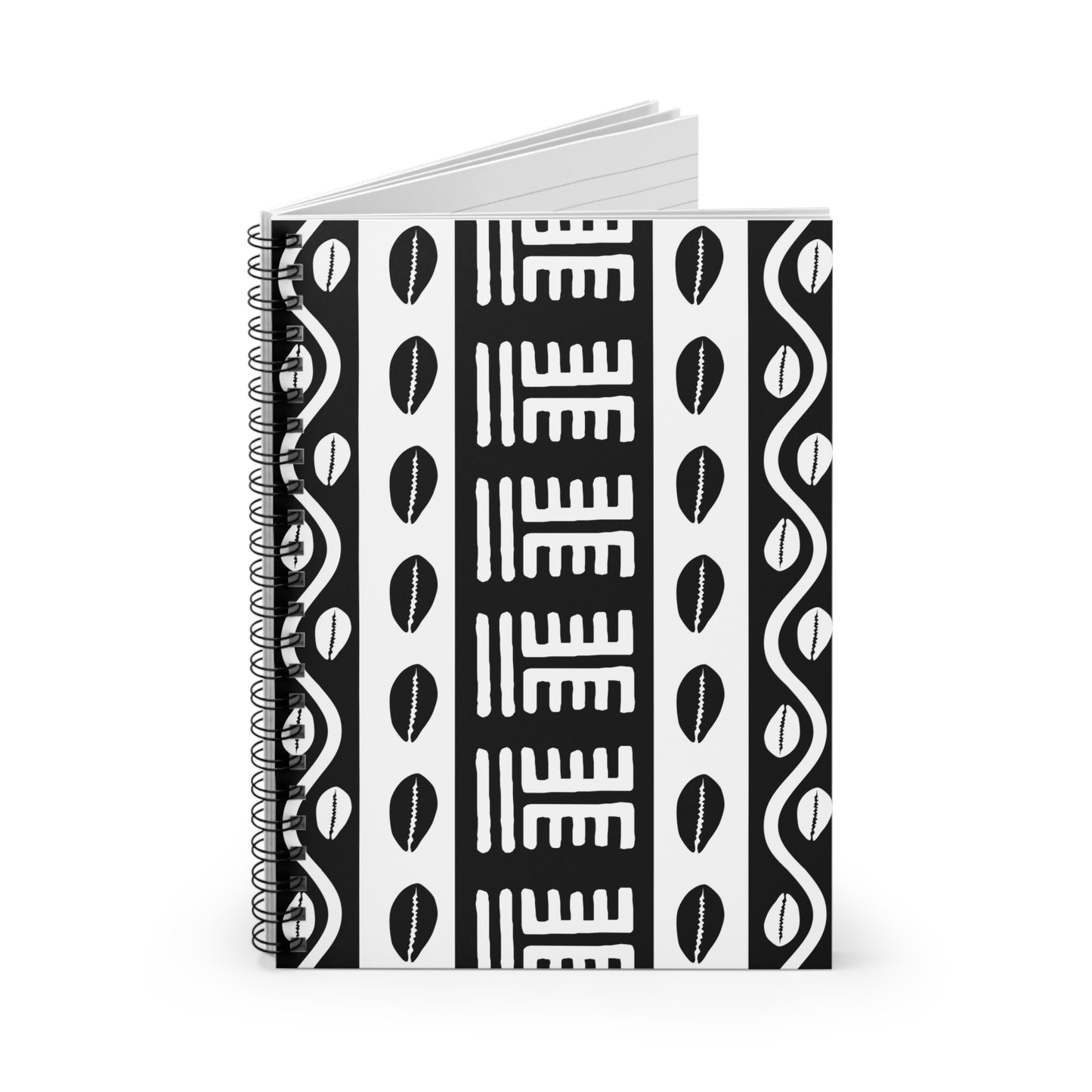 Cowrie Shell Spiral Notebook - Ruled Line