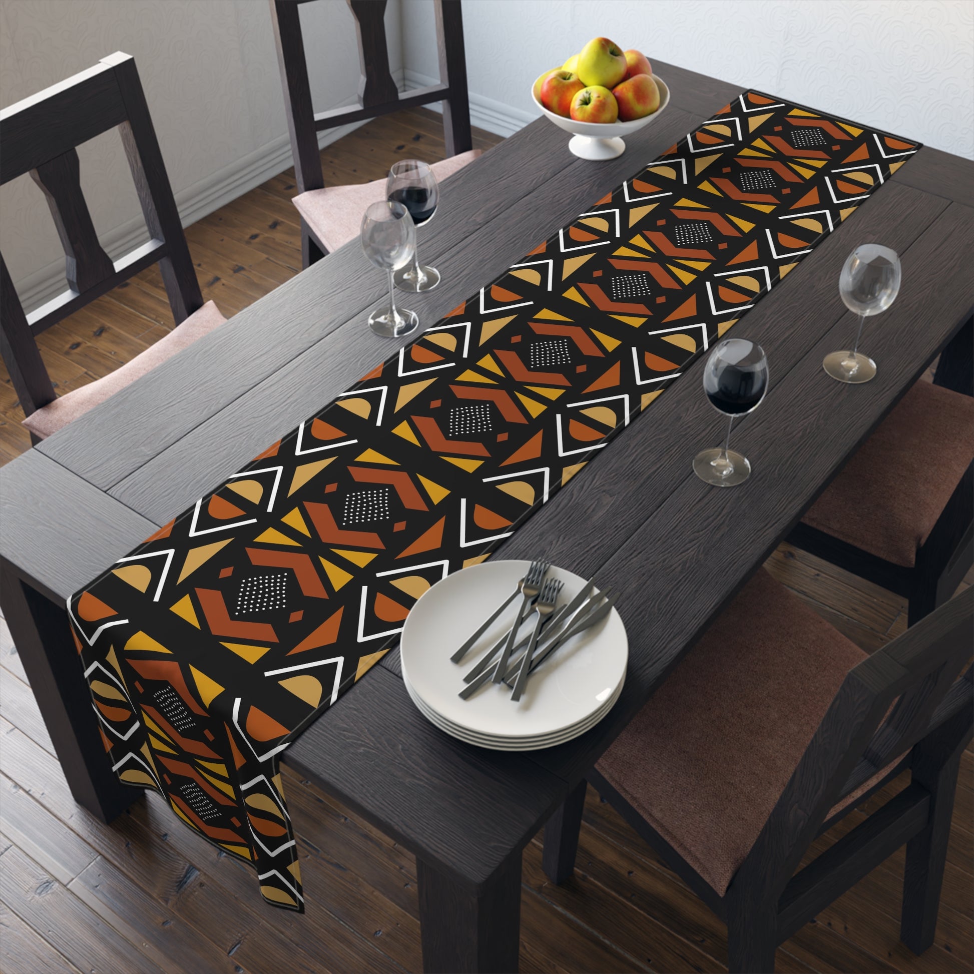 Mudcloth Inspired table runner