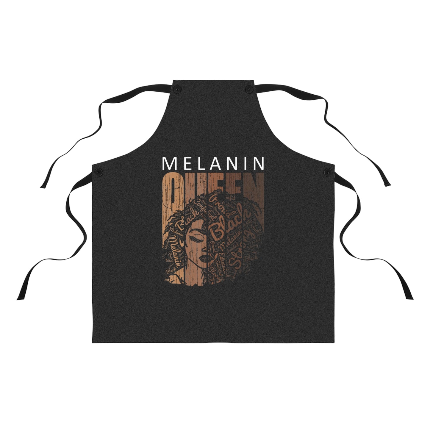 Melanin Queen Apron  ( Personalize It! )