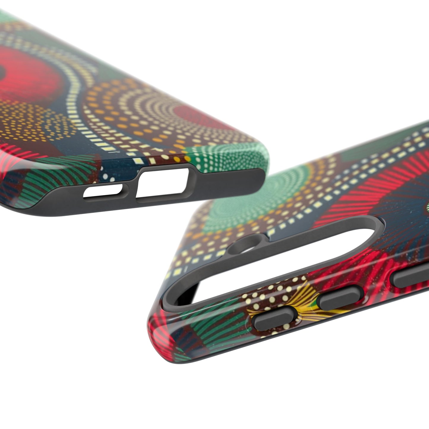 Ankara Pattern Phone Case, Stylish Mobile Cover, Unique Gift for Tech Lovers, Modern Design, Holiday Present