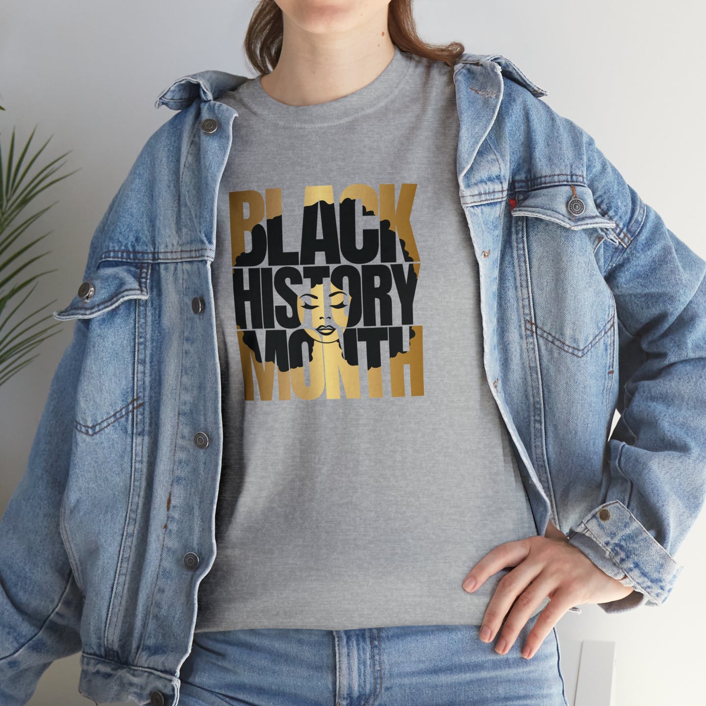 Black History Month Cotton Tee