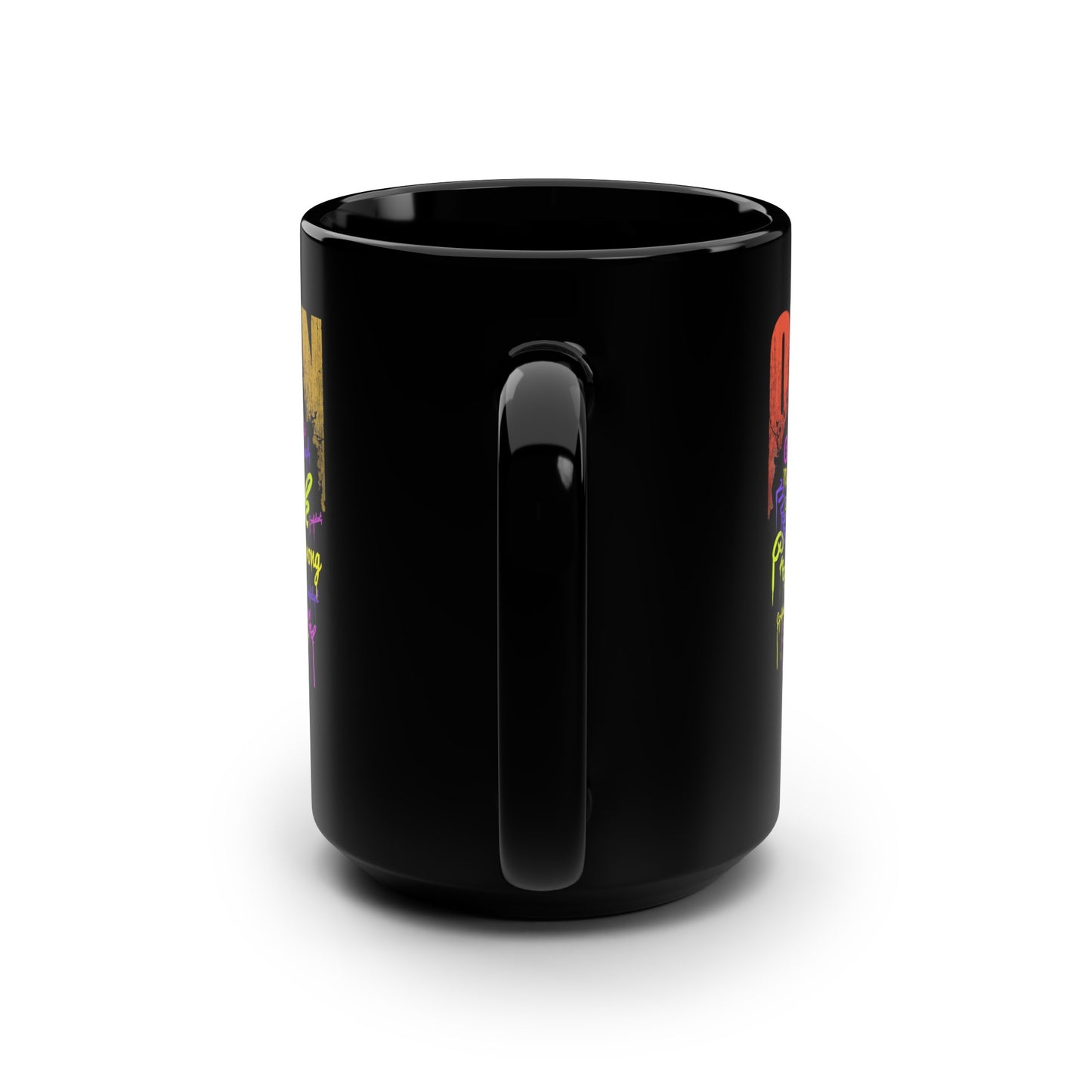 Black Queen Mug, 15oz | Afrocentric Coffee Mug | Natural Hair Mug | Black Girl Mug