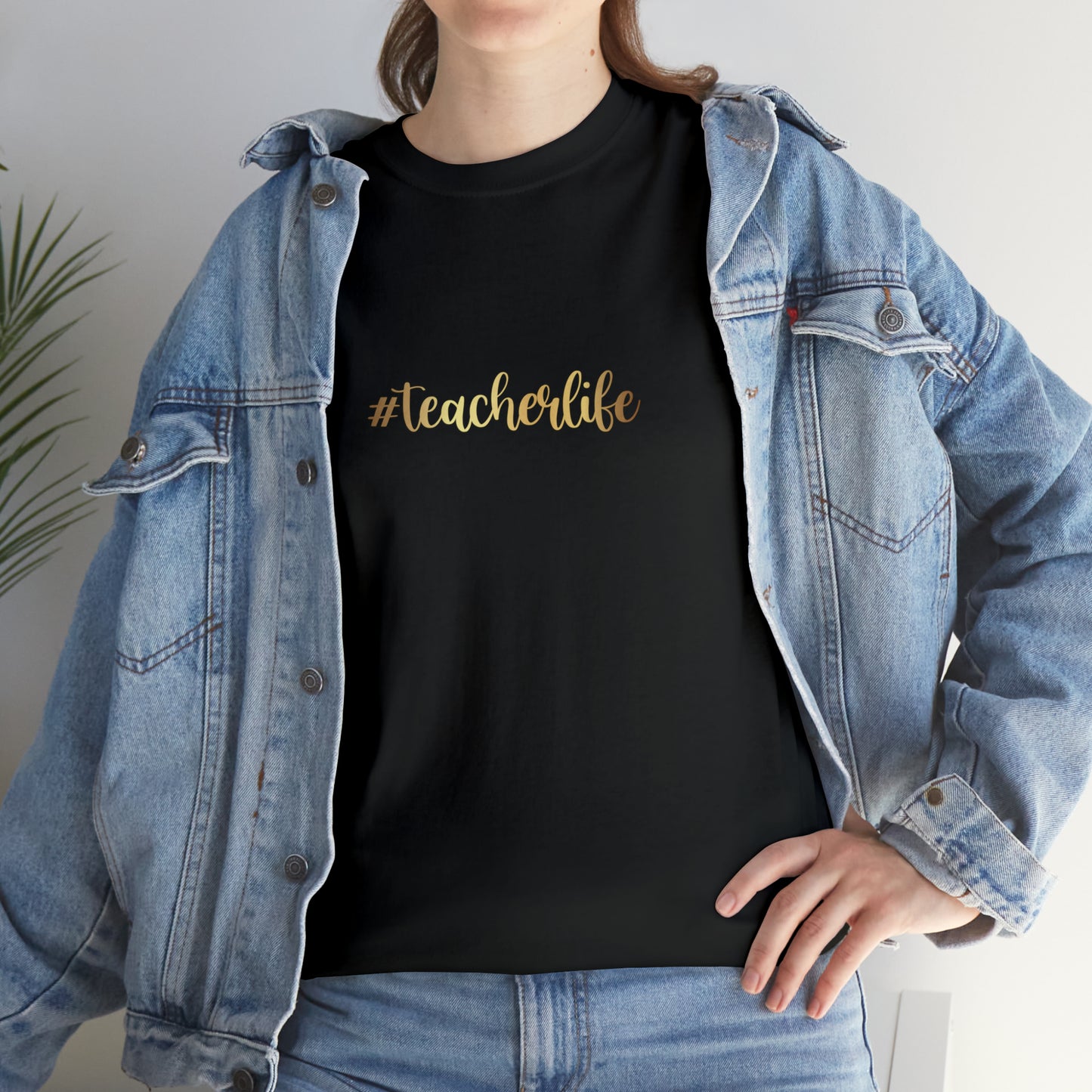 Teacher Life Unisex Heavy Cotton Tee