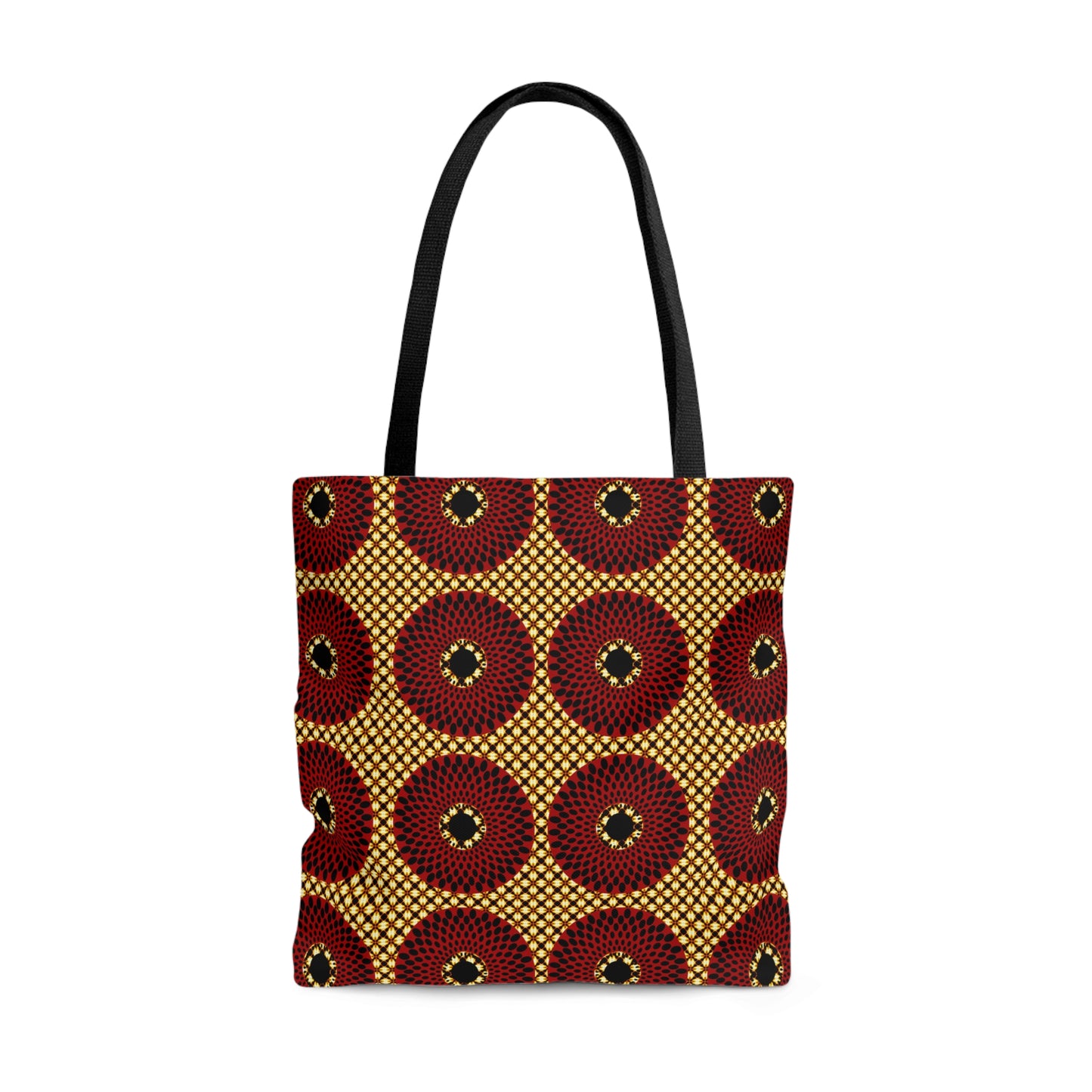 Ankara Circles Tote Bag