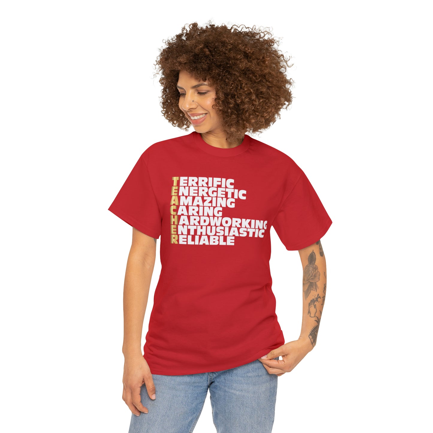 Teacher Heavy Cotton Tee