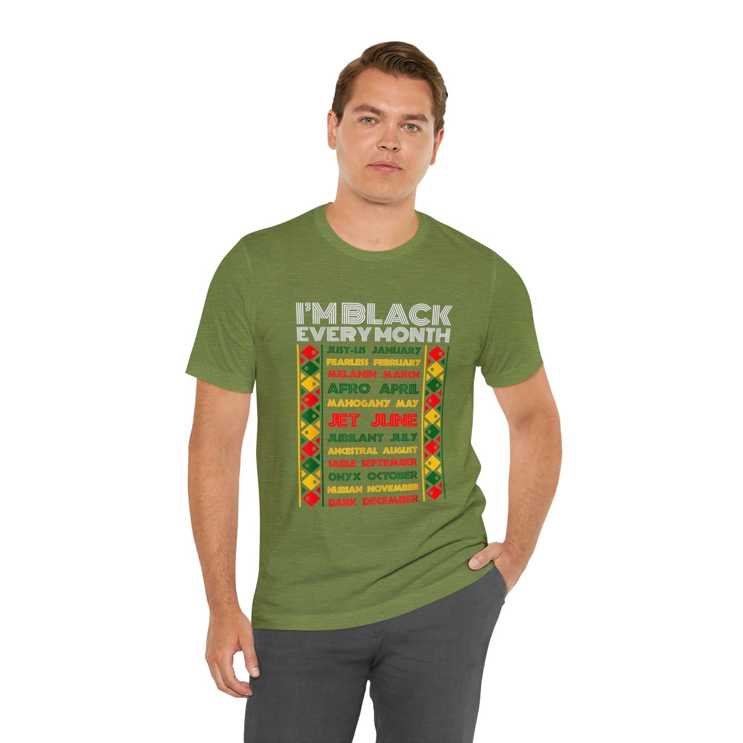 IM BLACK 365  Short Sleeve Tee
