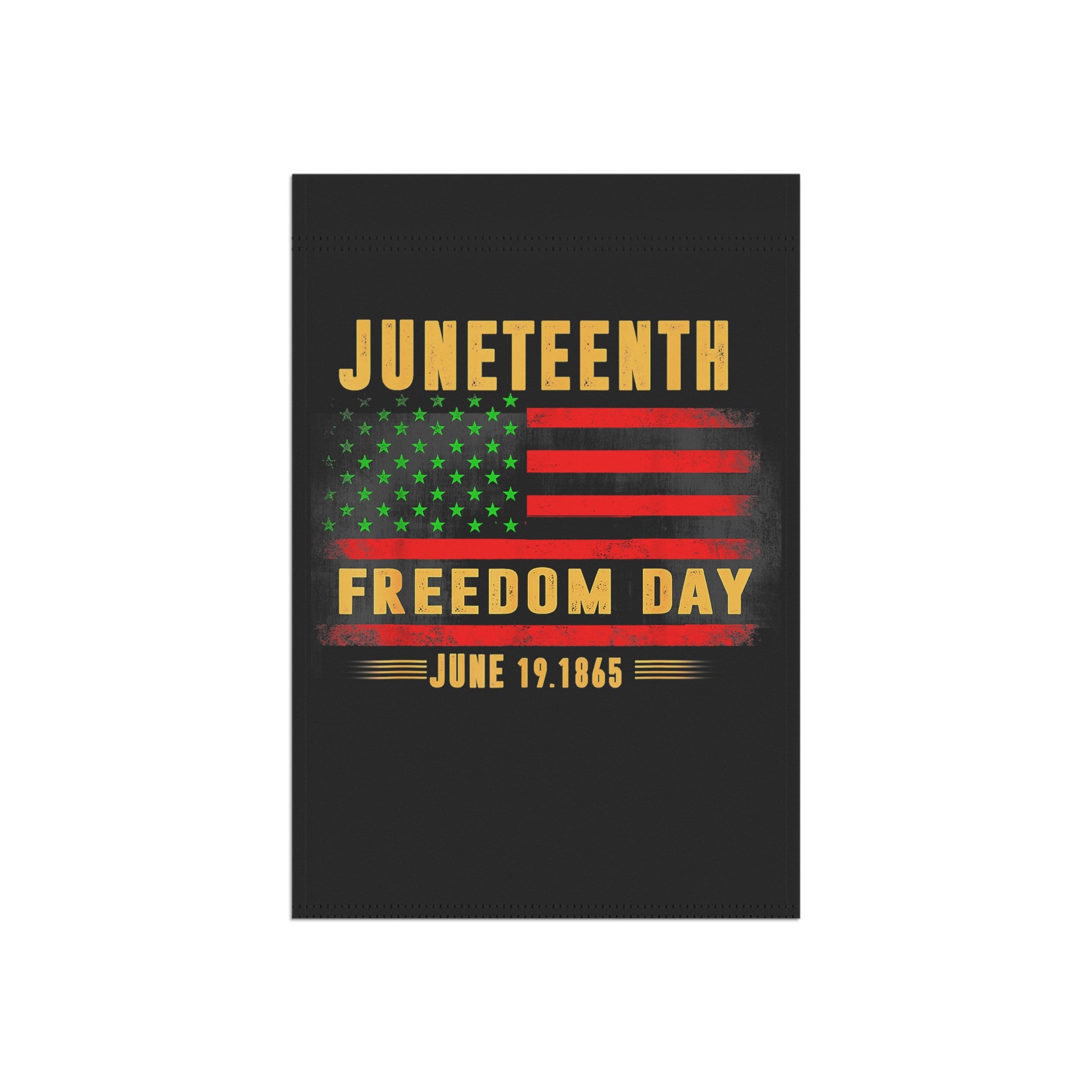 Juneteenth Freedom Day Garden & House Banner
