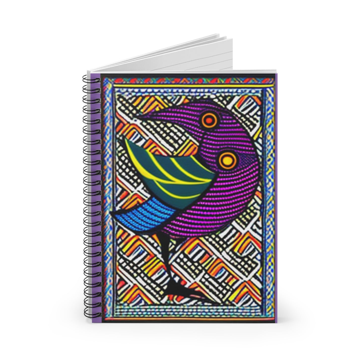 Sankofa Spiral Notebook - Ruled Line