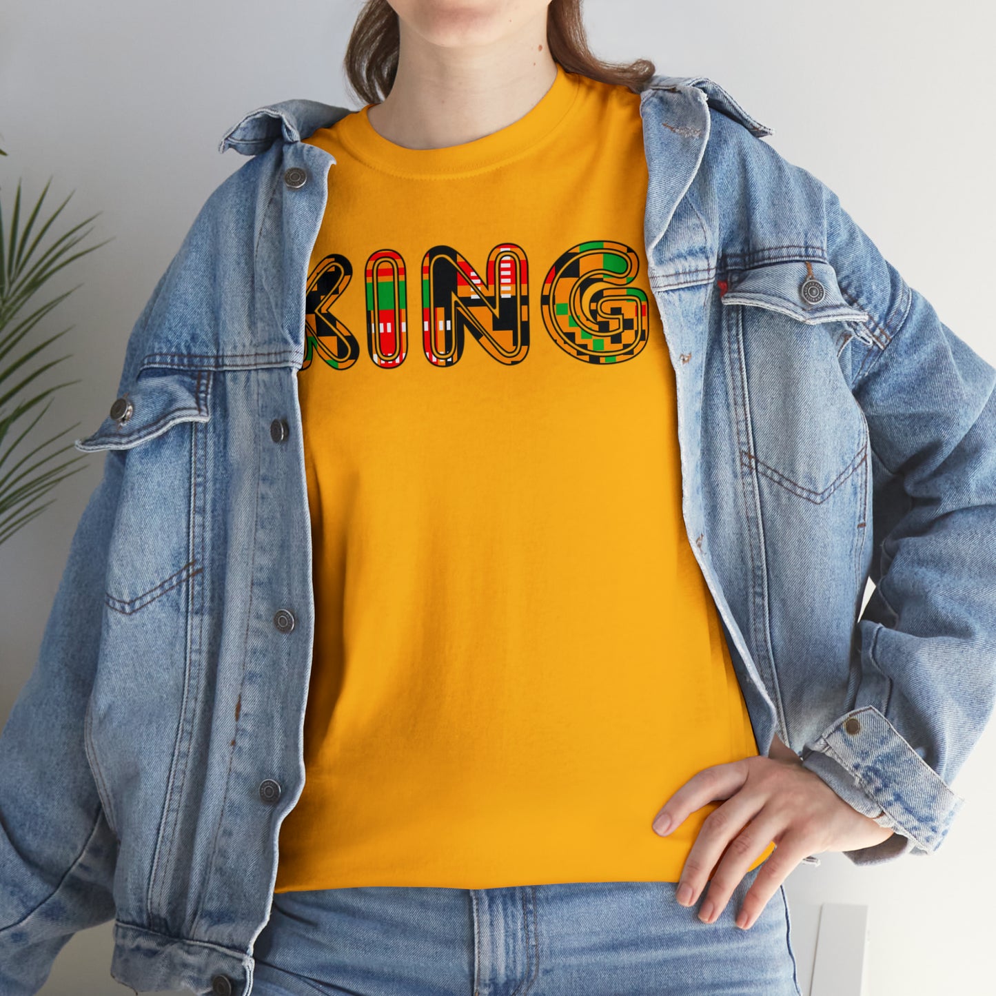 Kente King Cotton Tee