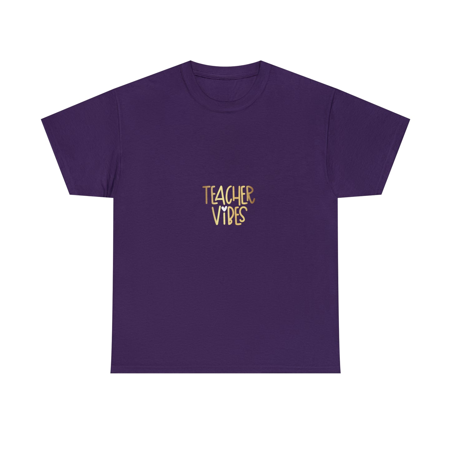 Teacher Vibes Unisex Heavy Cotton Tee