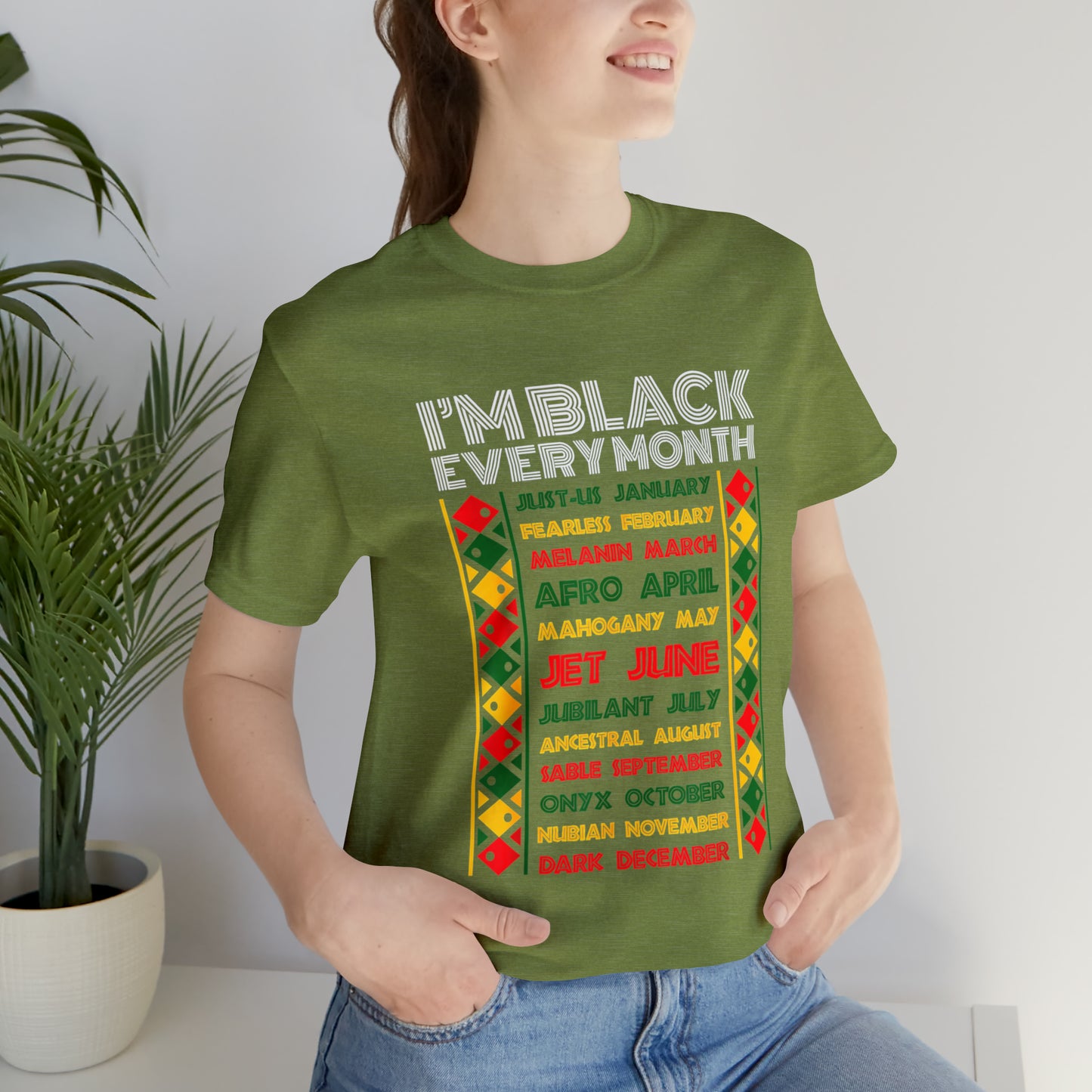 IM BLACK 365  Short Sleeve Tee