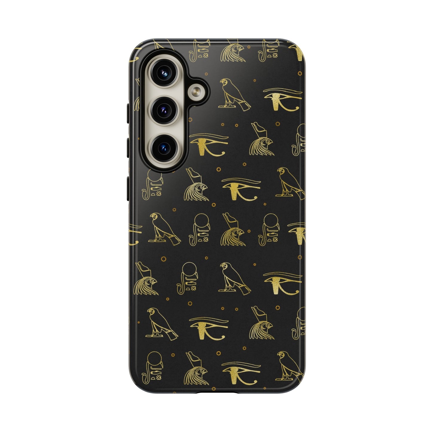 Black Gold Egyptian Samsung Tough Cases | African Samsung Case | Afrocentric Samsung Case | Egyptian Samsung Case