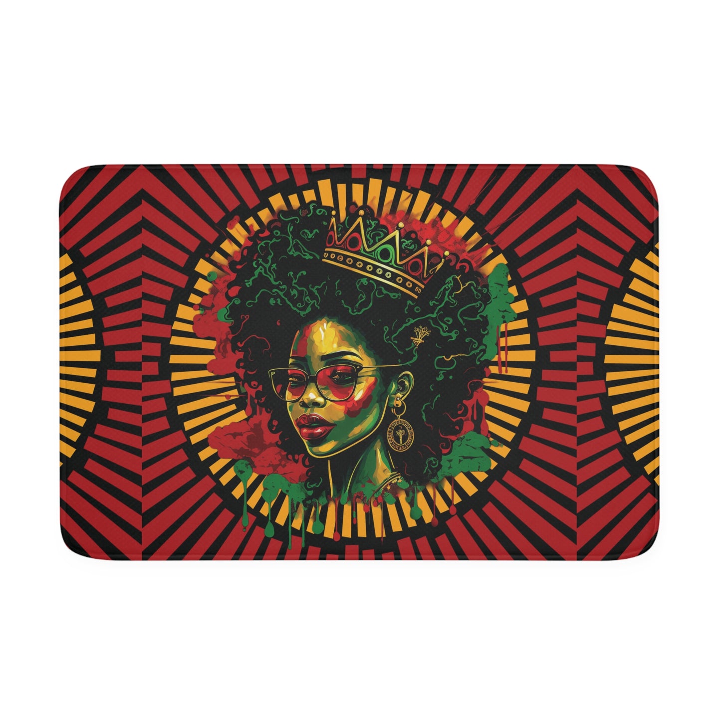 RBG Queen Memory Foam Bath Mat