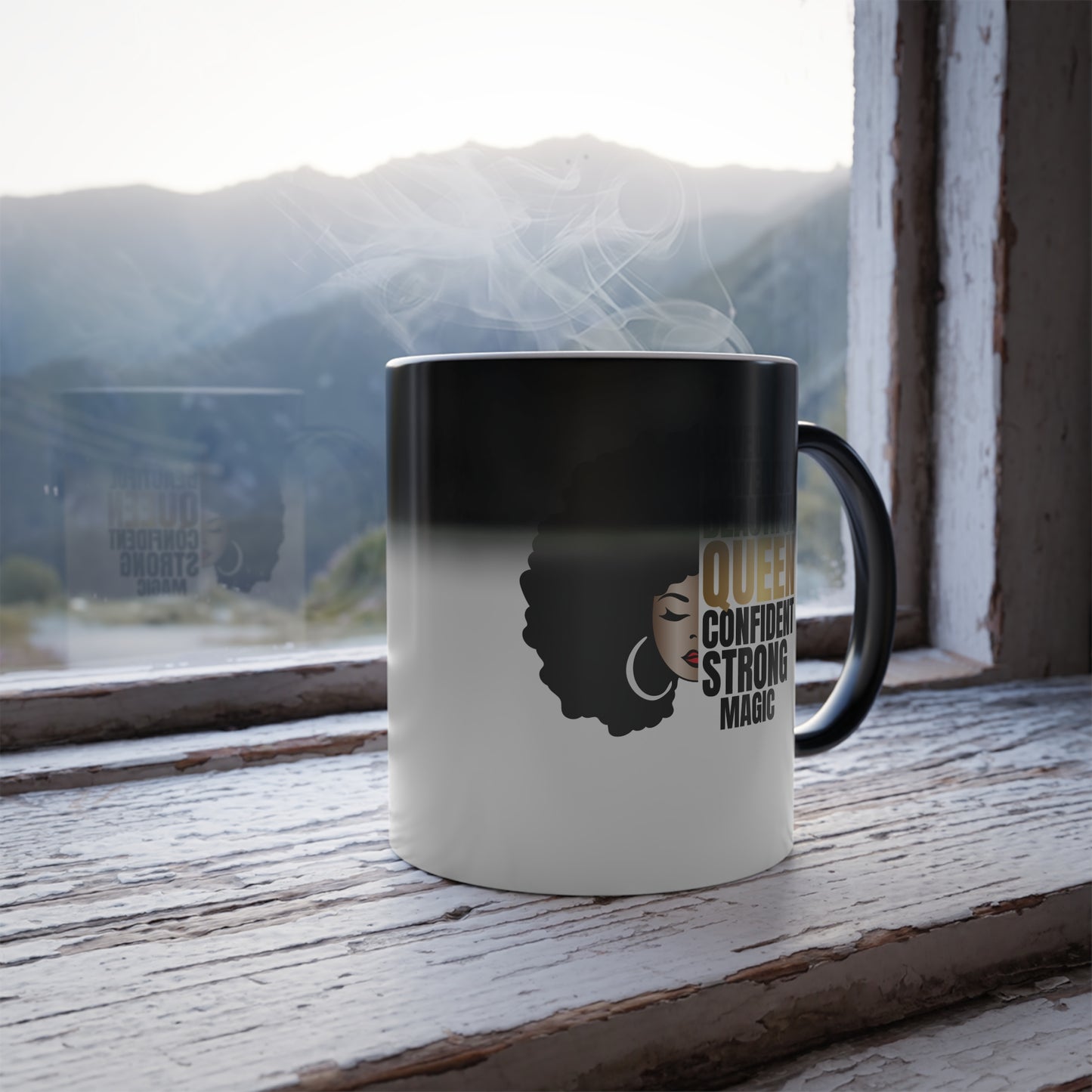 Beautiful Queen Color Morphing Mug, 11oz ( Personalize It! )