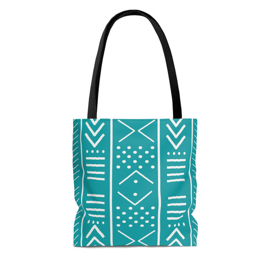 Teal Tote Bag
