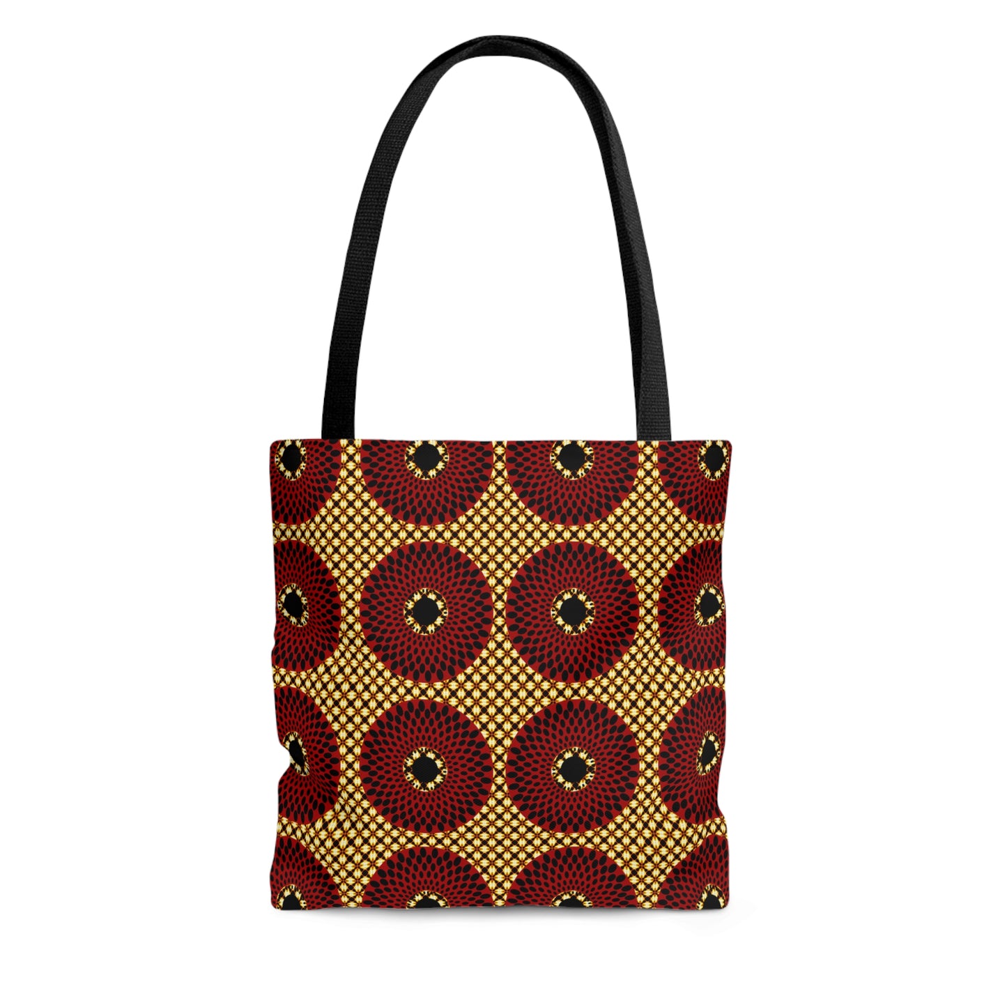 Ankara Circles Tote Bag