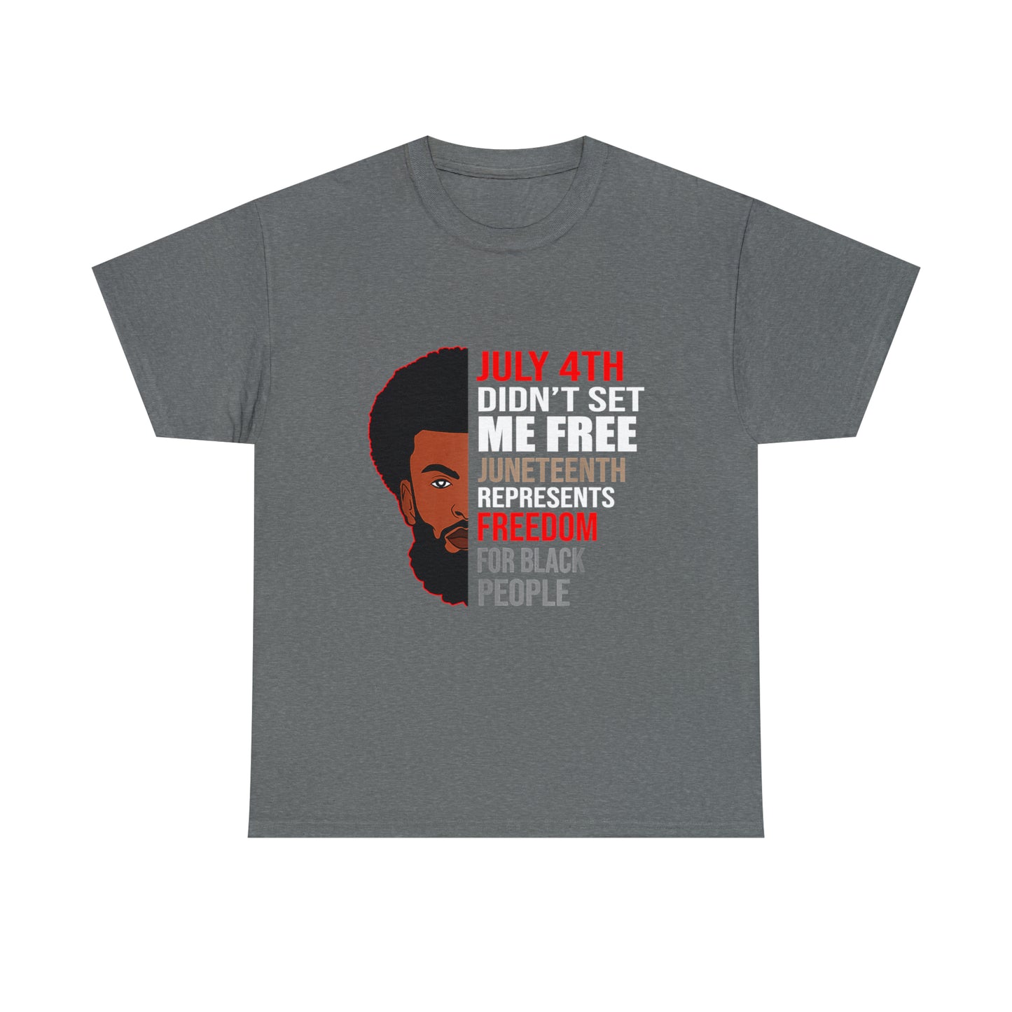 Juneteenth/ July 4th Cotton Tee